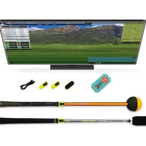 Tittle X Golf Simulator Air Golf Pack, Trugolf E6 Edition