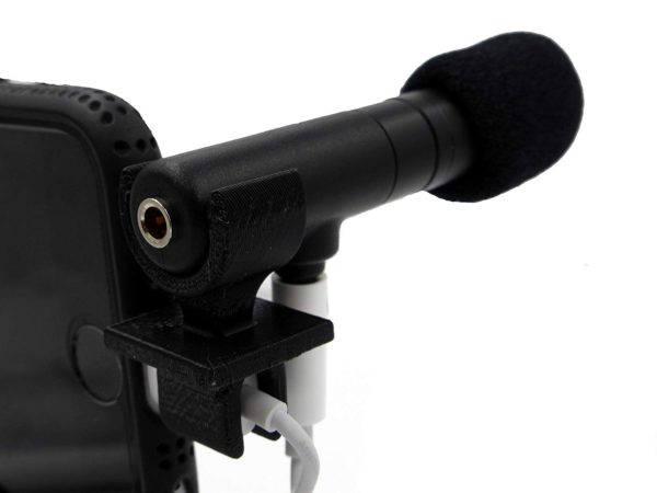Ampridge MMSP MightyMic S+ Shotgun Cardioid Video Microphone for iPhone/iPad/Android with Headphone Monitor 16