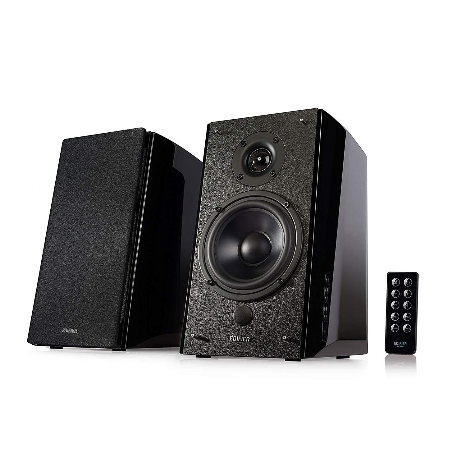 Edifier R2000DB Powered Bluetooth Bookshelf Speakers - Near-Field Studio Monitors - Optical Input - 120 Watts RMS - Black 6 Edifier R2000DB Powered Bluetooth Bookshelf Speakers - Near-Field Studio Monitors - Optical Input - 120 Watts RMS - Black - Image 6