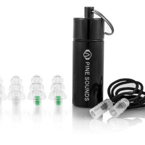 Reverbs High Fidelity Ear Plugs - 2 Pair Professional Noise Cancelling Earplugs For Concerts, Musicians, Motorcycles and More!