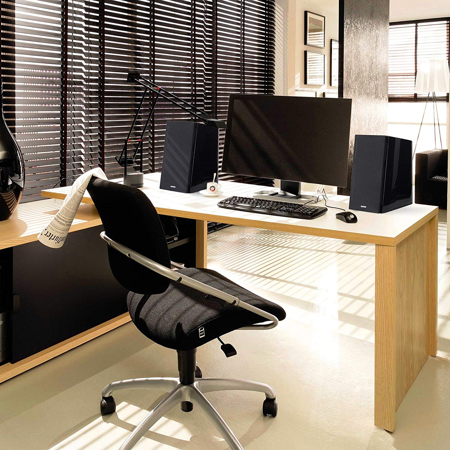 Edifier R2000DB Powered Bluetooth Bookshelf Speakers - Near-Field Studio Monitors - Optical Input - 120 Watts RMS - Black 12 Edifier R2000DB Powered Bluetooth Bookshelf Speakers - Near-Field Studio Monitors - Optical Input - 120 Watts RMS - Black - Image 12