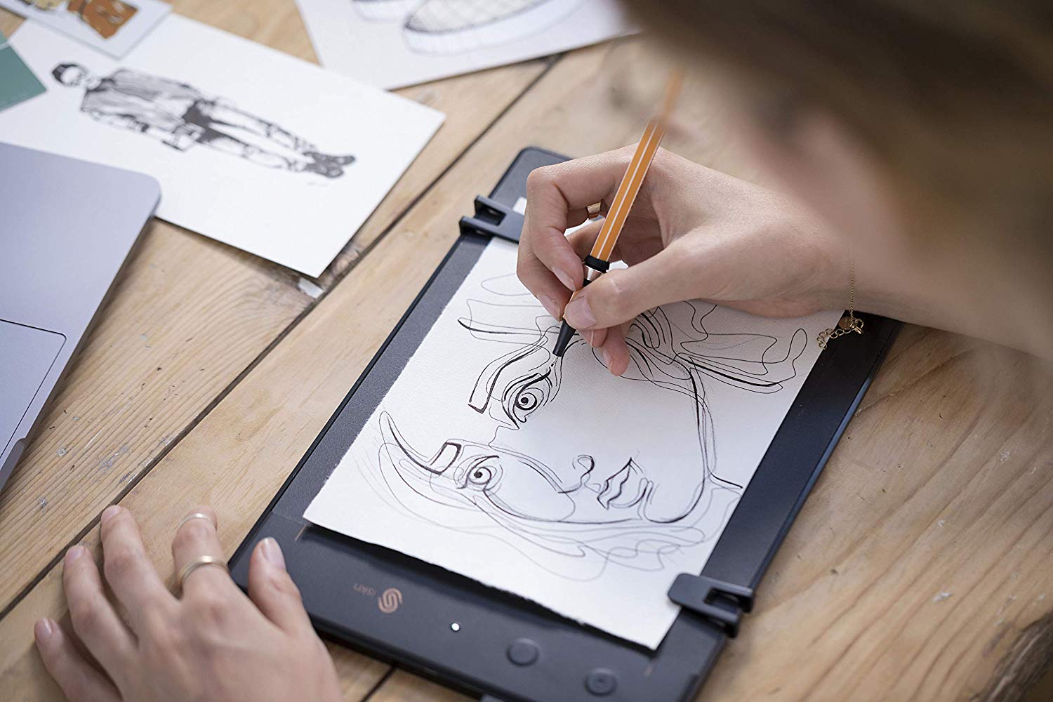 iskn The Slate 2+ Pencil & Paper Graphic Tablet 12 iskn The Slate 2+ Pencil & Paper Graphic Tablet - Image 12