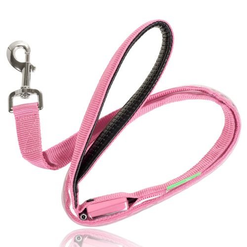 Illumiseen LED Dog Leash - USB Rechargeable - Available in 6 Colors & 2 Sizes - Makes Your Dog Visible, Safe & Seen 12