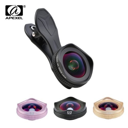 APEXEL 4K HD wide angle lens circular polarising Filter mobile phone Camera Lenses kit 1