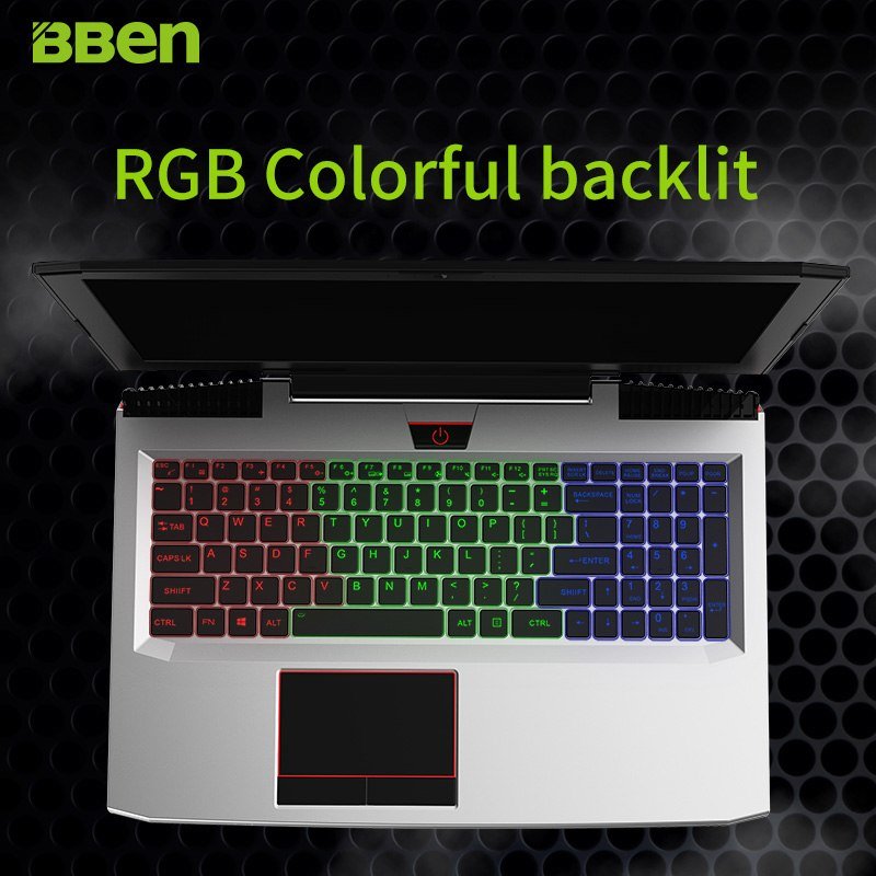 BBEN G16 Gaming Laptops Pro Windows10 computers 15.6" GTX1060 Intel Core i7 7700HQ DDR4 8G/16G/32G RAM 256G/512G SSD,1TB/2TB HDD 3 BBEN G16 Gaming Laptops Pro Windows10 computers 15.6" GTX1060 Intel Core i7 7700HQ DDR4 8G/16G/32G RAM 256G/512G SSD,1TB/2TB HDD - Image 3