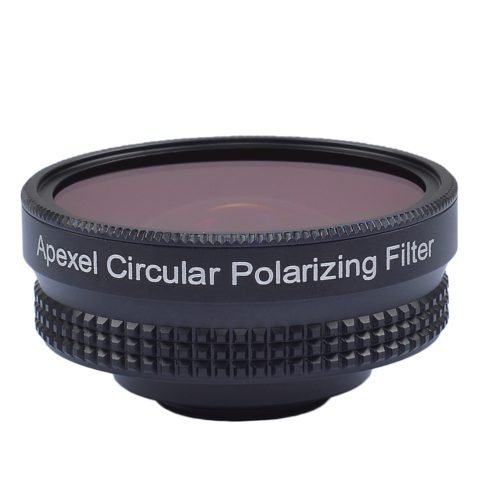 APEXELProfessional 4K Wide lens circular polarizing Filter 16mm HD super wide angle lens 4