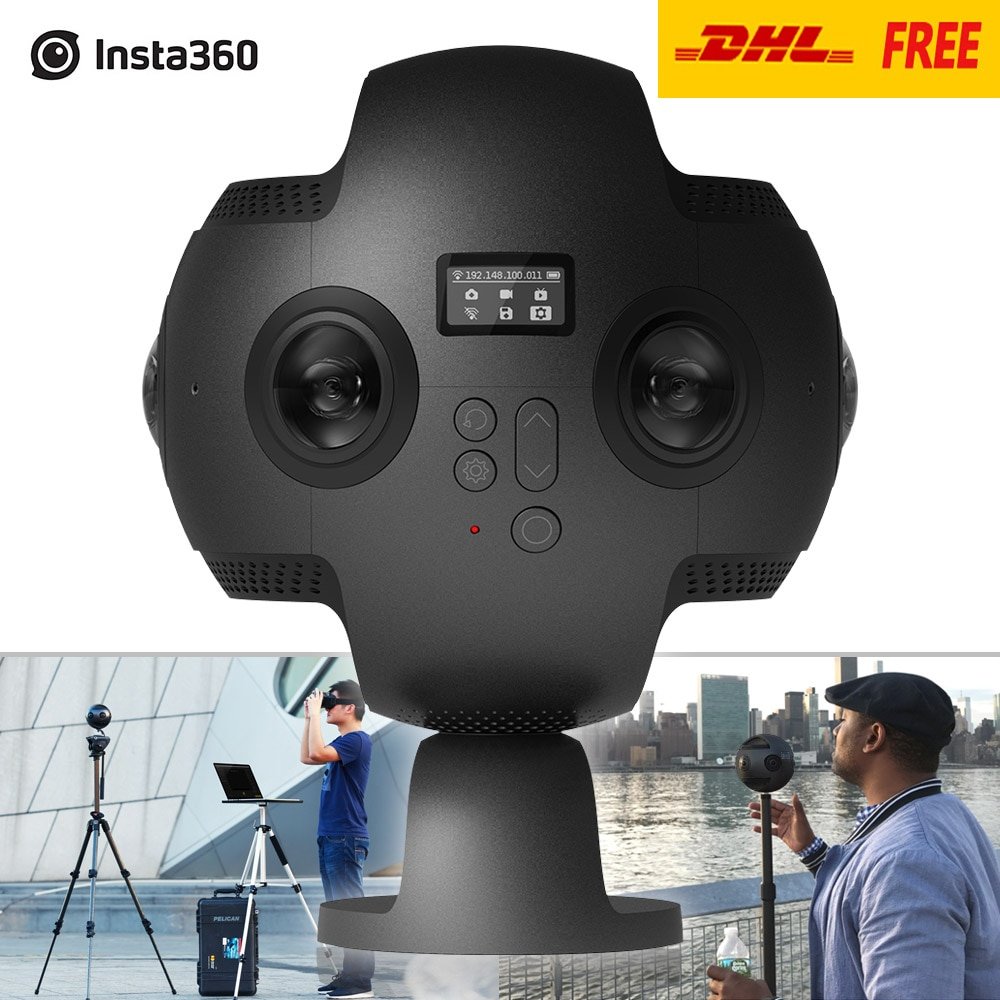 Insta360 Pro 8K 360 VR Video Camera 4K 100fps 1