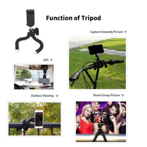 APEXEL Phone Lens Kit Fisheye Wide Angle macro 18X telescope Lens telephoto with 3 in 1 lens for Samsung iPhones Android 3