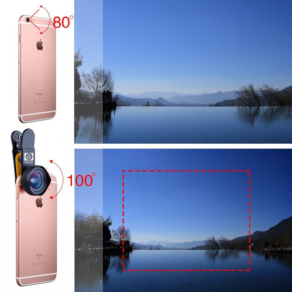 Apexel Optic Pro Portrait lens 18MM HD Wide Angle Camera Lens kit 6 Apexel Optic Pro Portrait lens 18MM HD Wide Angle Camera Lens kit - Image 6