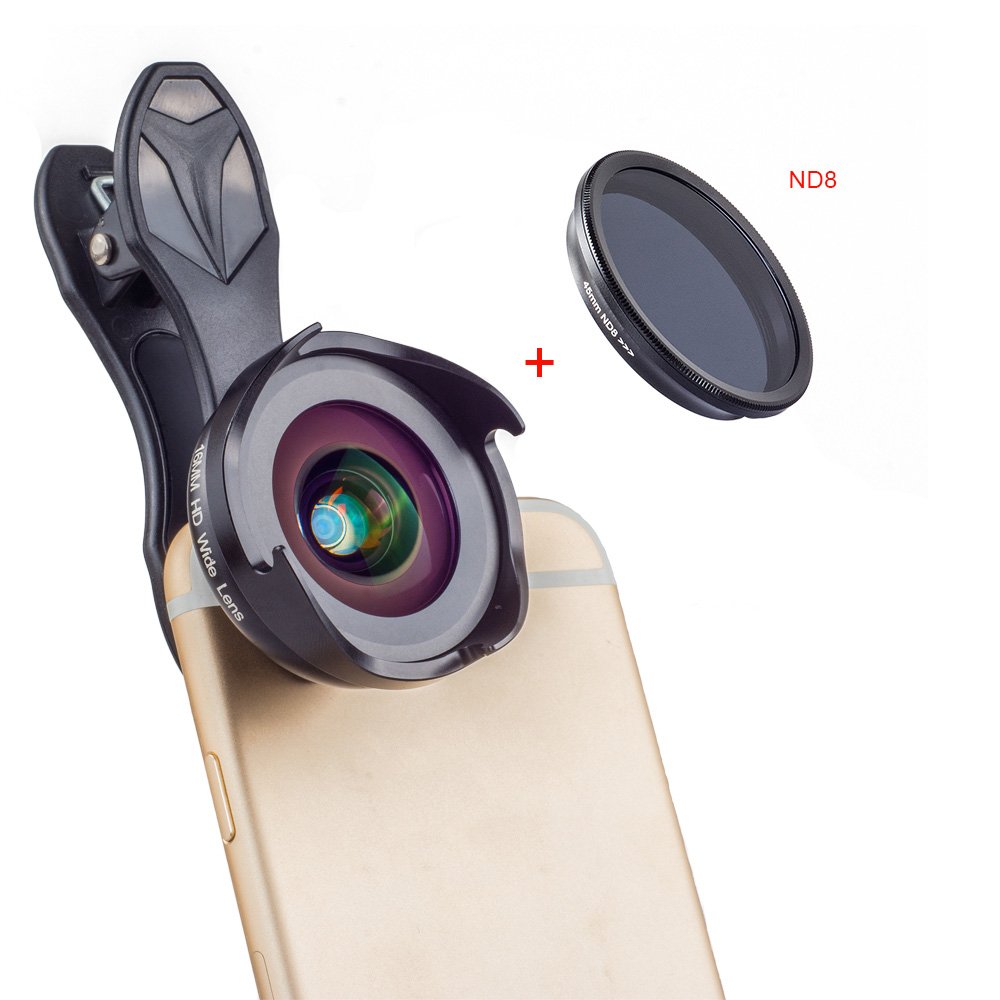 APEXEL phone camera lens kit HD professional wide angle/macro lens with grad filter CPL ND filter for android ios smartphone 7 APEXEL phone camera lens kit HD professional wide angle/macro lens with grad filter CPL ND filter for android ios smartphone - Image 7