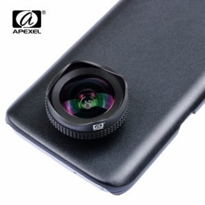 APEXEL PRO 16mm 4K wide angle circular polarizing CPL Filter wide lens mobile phone Camera Lens kit