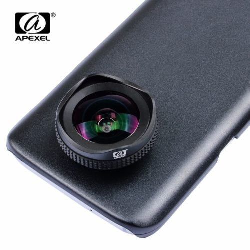 APEXEL PRO 16mm 4K wide angle circular polarizing CPL Filter wide lens mobile phone Camera Lens kit 1