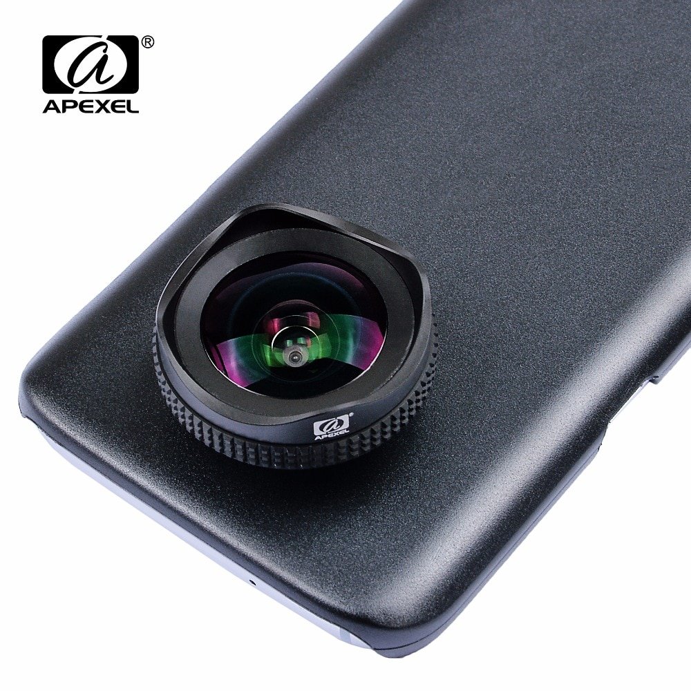 APEXEL PRO 16mm 4K wide angle circular polarizing CPL Filter wide lens mobile phone Camera Lens kit 2