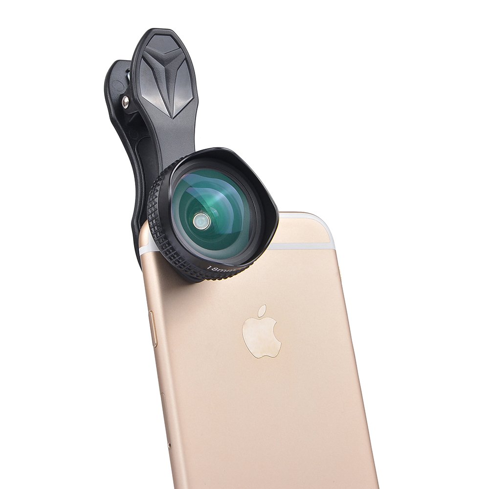 Apexel Optic Pro Lens 18MM HD Wide Angle Smartphone Camera Lens Kit 2X 3 Apexel Optic Pro Lens 18MM HD Wide Angle Smartphone Camera Lens Kit 2X - Image 3