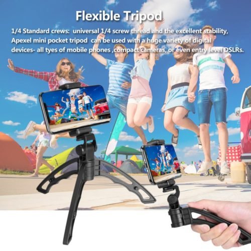APEXEL Phone Camera Lens Kit universal Metal 16x Telescope telephoto lens+selfie tripod+ 3 in 1 lens for Samsung iPhone and Android 3