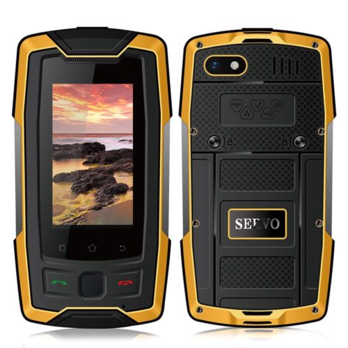 SERVO X7 Plus 2.45" MTK6737 mini Smartphone 4G IP68 Waterproof RAM 2GB ROM 16GB Fingerprint NFC GPS Mobile Phone Walkie 5