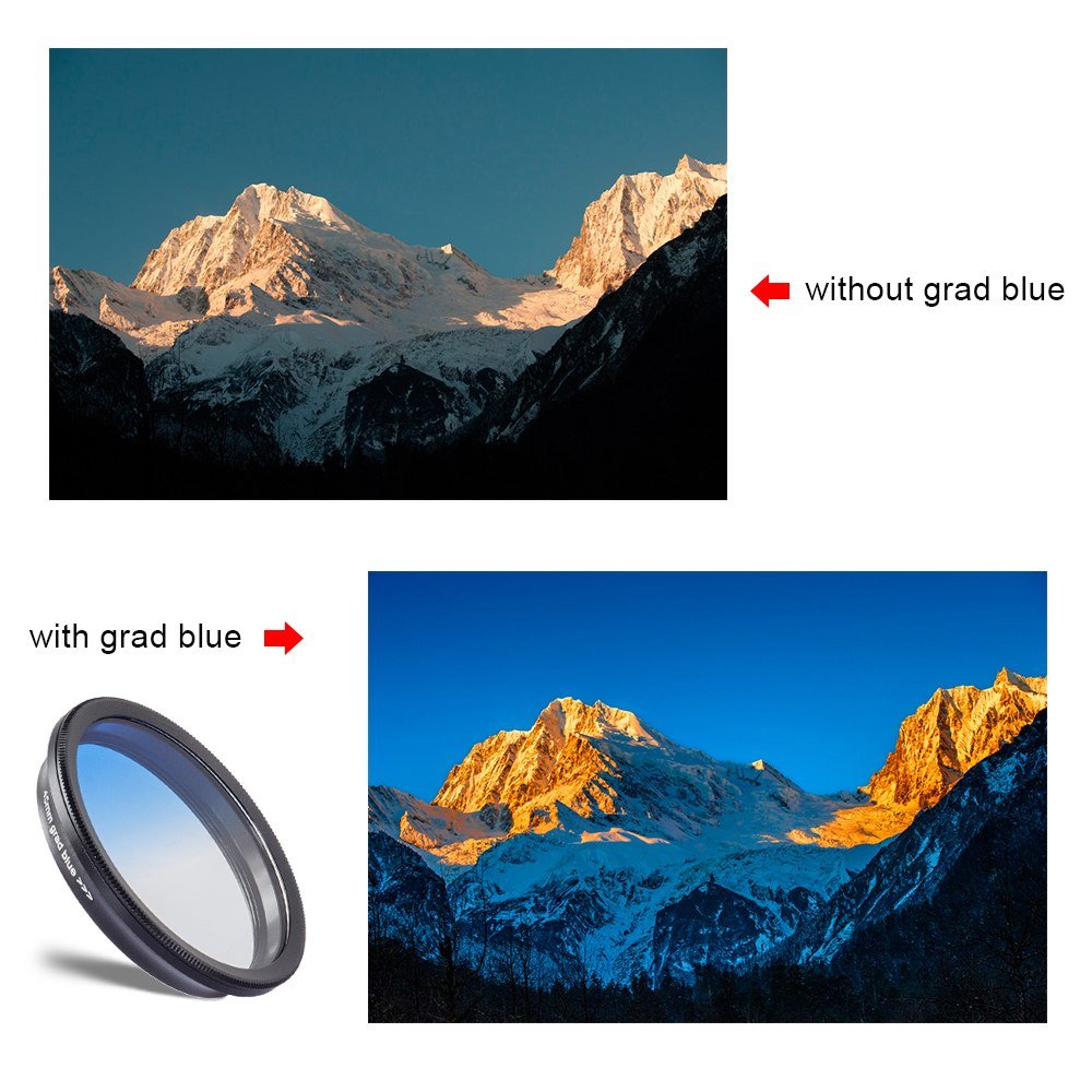 APEXEL 6 in 1 phone camera lens kit professional wide/macro lens with grad filter CPL ND filter 3 APEXEL 6 in 1 phone camera lens kit professional wide/macro lens with grad filter CPL ND filter - Image 3