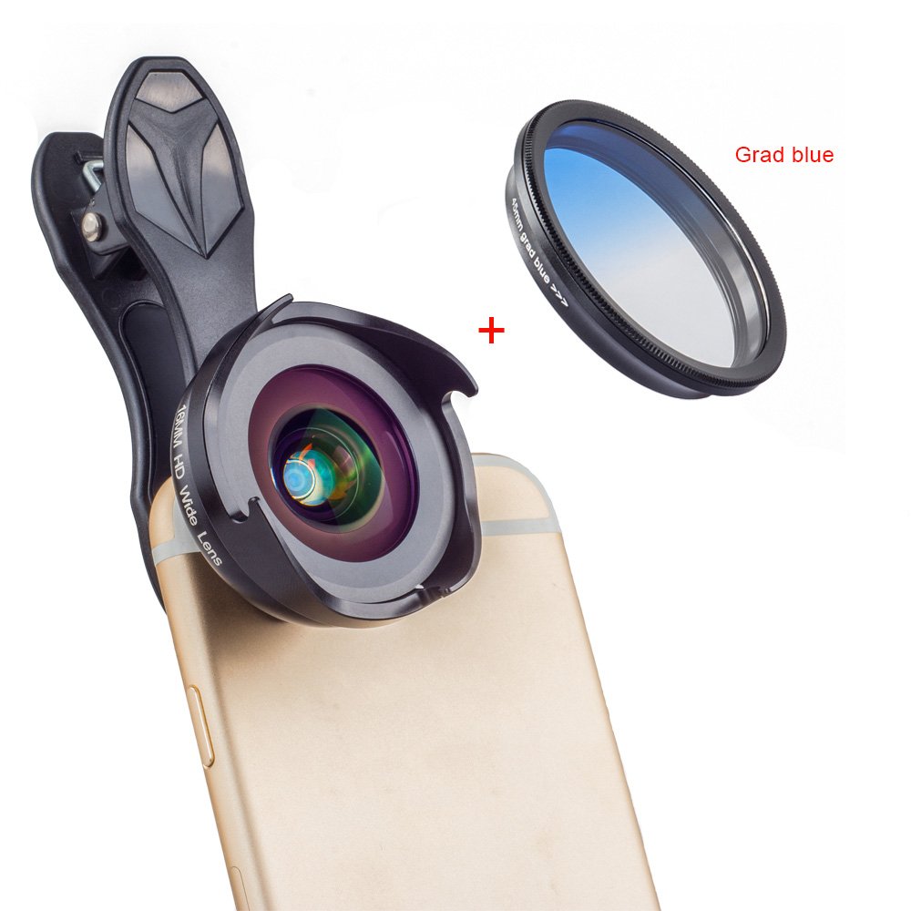 APEXEL phone camera lens kit HD professional wide angle/macro lens with grad filter CPL ND filter for android ios smartphone 9 APEXEL phone camera lens kit HD professional wide angle/macro lens with grad filter CPL ND filter for android ios smartphone - Image 9