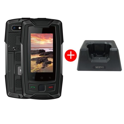 SERVO X7 Plus 2.45" MTK6737 mini Smartphone 4G IP68 Waterproof RAM 2GB ROM 16GB Fingerprint NFC GPS Mobile Phone Walkie 12