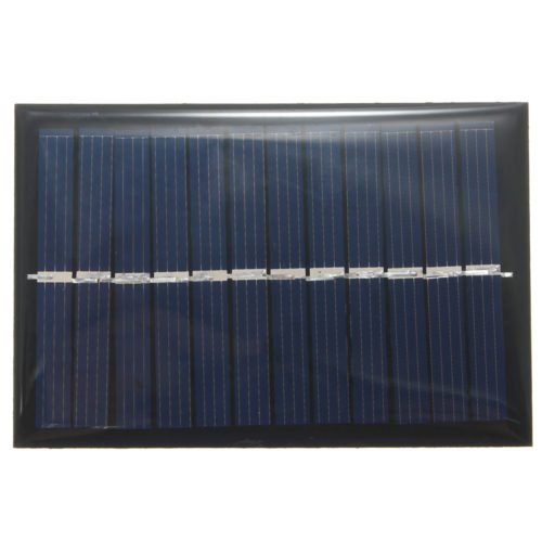 10PCS 6PCS 6V 100mA 0.6W Polycrystalline Mini Epoxy Solar Panel Photovoltaic Panel 2