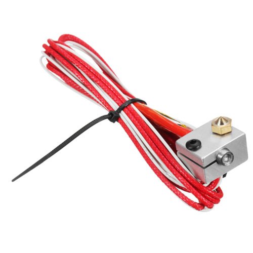 1.75mm/3.0mm Fialment 0.4mm Nozzle Upgraded Dual Head Extruder Kit for 3D Printer 9