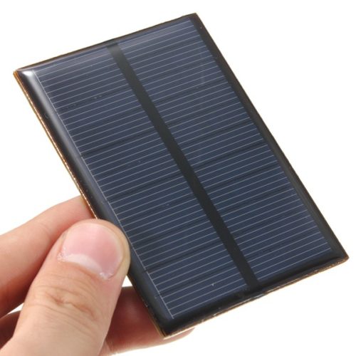 5.5V 0.66W 120mA Monocrystalline Mini Solar Panel Photovoltaic Panel 7