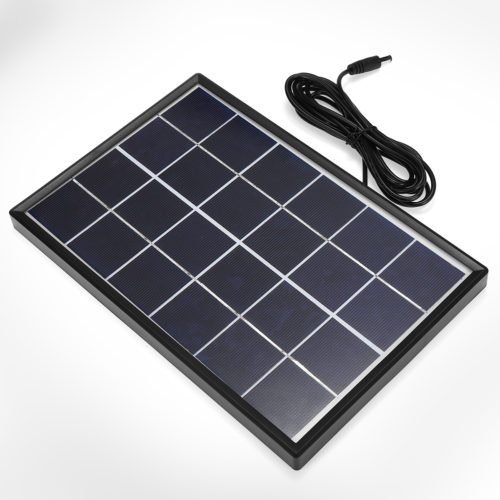 6W 6V 266*175*17mm Polysilicon Solar Panel with Cable & Border 2