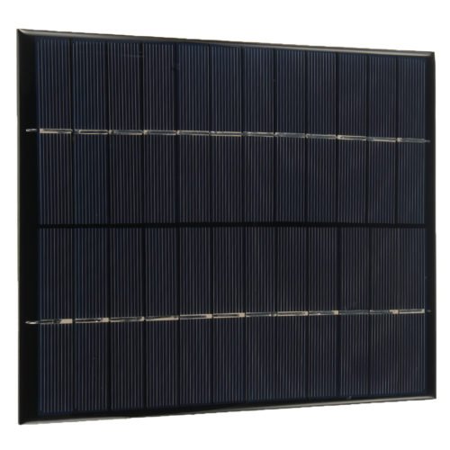 5.2W 12V Polycrystalline Silicon Solar Panel 5521DC Output DIY Charging Board 4