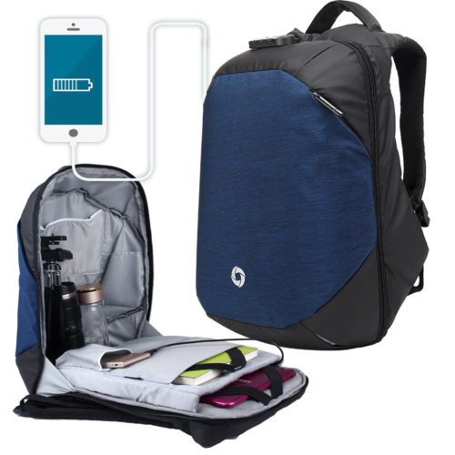 YINGNUO BO-08 Waterproof Shockproof Pickproof Lock Camera Tripod Laptop Storage Bag Backpack 5