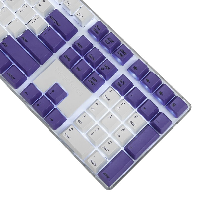 Magicforce 108 Key UV-Light Color Dye-sub PBT Keycaps Keycap Set for Mechanical Keyboard 6 Magicforce 108 Key UV-Light Color Dye-sub PBT Keycaps Keycap Set for Mechanical Keyboard - Image 6