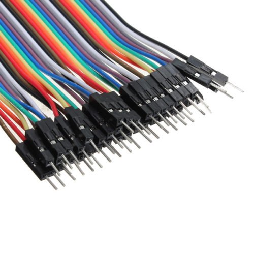 200pcs 20cm Male to Male Color Breadboard Jumper Cable Dupont Wire 3