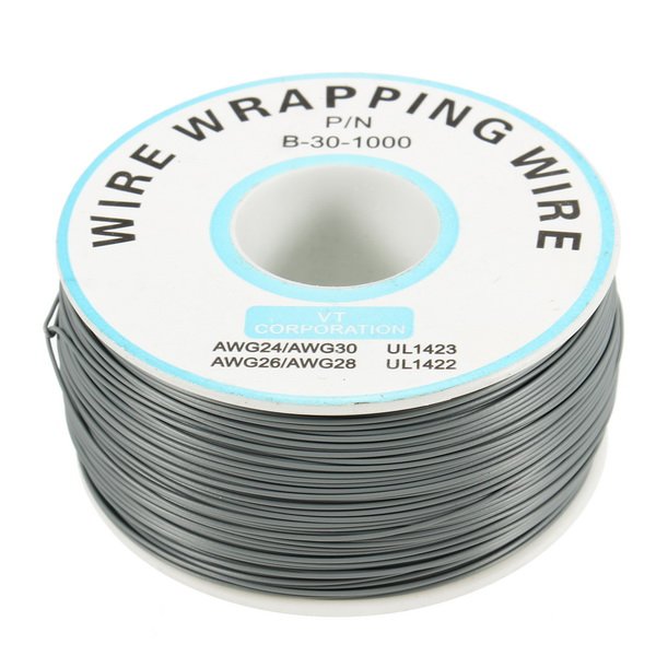 Geekcreit® 0.55mm Circuit Board Single-Core Tinned Copper Wire Wrap Electronic Wire Fly Wire Dupont Cable Jumper Cable 8 Color Available 7 Geekcreit® 0.55mm Circuit Board Single-Core Tinned Copper Wire Wrap Electronic Wire Fly Wire Dupont Cable Jumper Cable 8 Color Available - Image 7