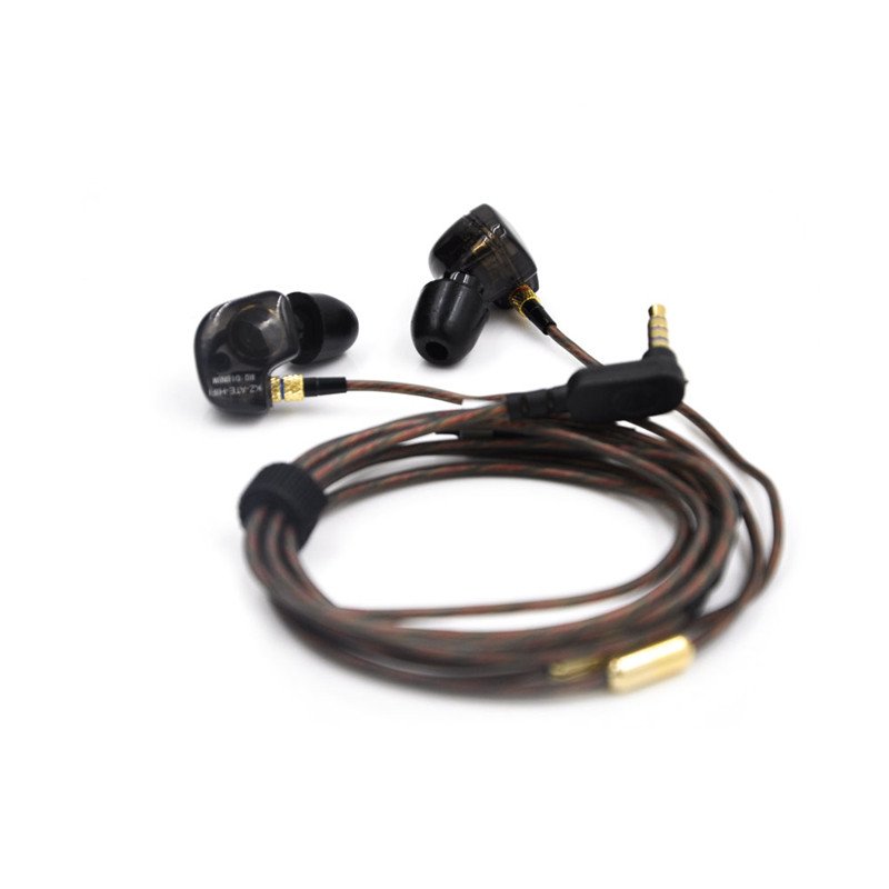 KZ ATE 3.5mm Metal In-ear Wired Earphone HIFI Super Bass Copper Driver Noise Cancelling Sports 8 KZ ATE 3.5mm Metal In-ear Wired Earphone HIFI Super Bass Copper Driver Noise Cancelling Sports - Image 8