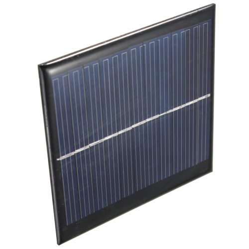 2pcs 5.5V 1W 180mA Polycrystalline 95mm x 95mm Mini Solar Panel Photovoltaic Panel 4