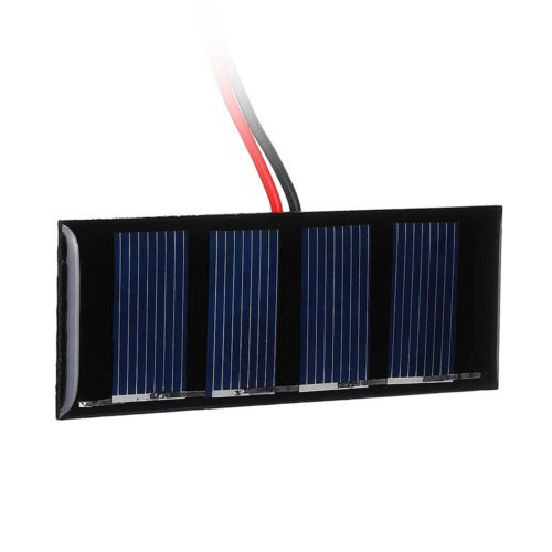 0.2W 2V 78.8*28.3mm Mini Polycrystalline Silicon Epoxy Board Solar Panel for DIY Part 5