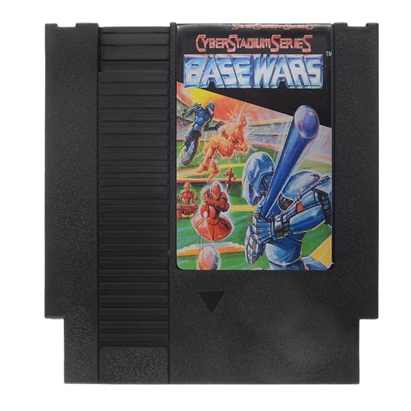 Base Wars 72 Pin 8 Bit Game Card Cartridge for NES Nintendo 1