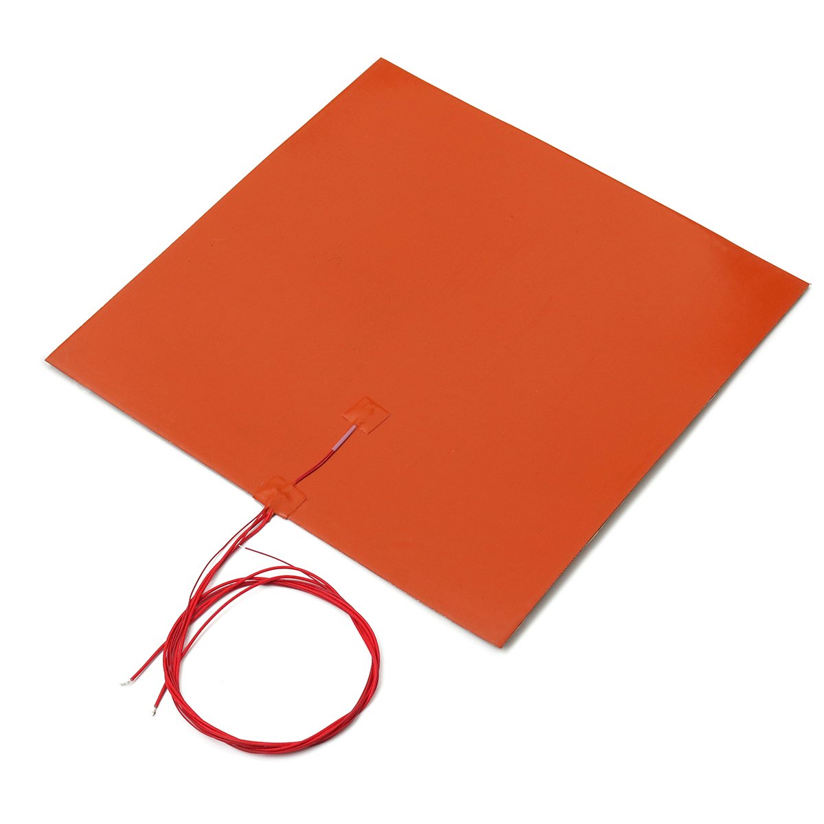 1400w 240V 400*400mm Silicone Heater Bed Pad For 3D Printer Without Hole 2