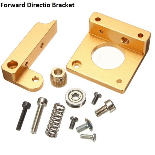 Aluminum Extruder Forward or Reverse Direction Bracket Kit Without 17 Stepper Motor For 3D Printer 13
