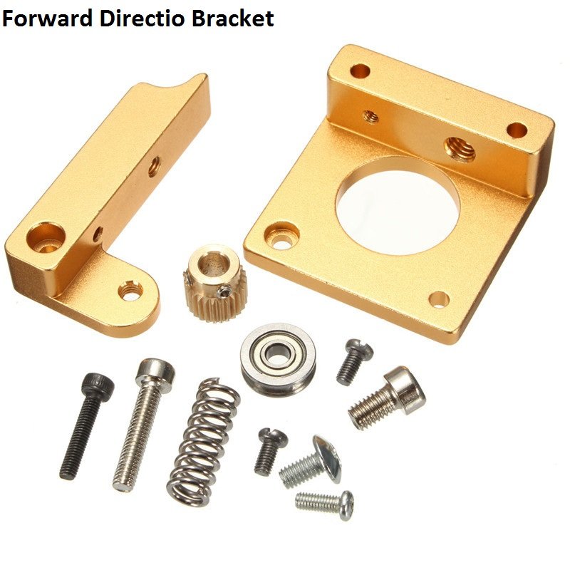 Aluminum Extruder Forward or Reverse Direction Bracket Kit Without 17 Stepper Motor For 3D Printer 13 Aluminum Extruder Forward or Reverse Direction Bracket Kit Without 17 Stepper Motor For 3D Printer - Image 13