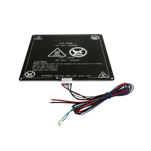 Anet® 220x220x3mm 120W 12V MK3 Upgraded Aluminum Board PCB Heating Bed With Wire For 3D Printer 3