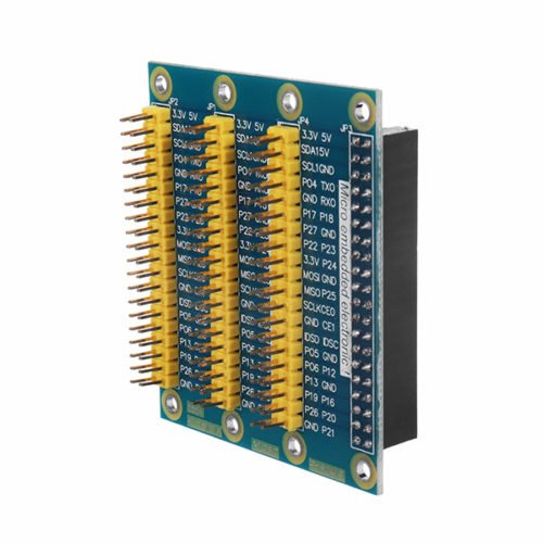 Expansion Board GPIO With Screw & Nut & Adhesinverubber Feet & Nylon Fixed Seat For Raspberry Pi 2/3 3