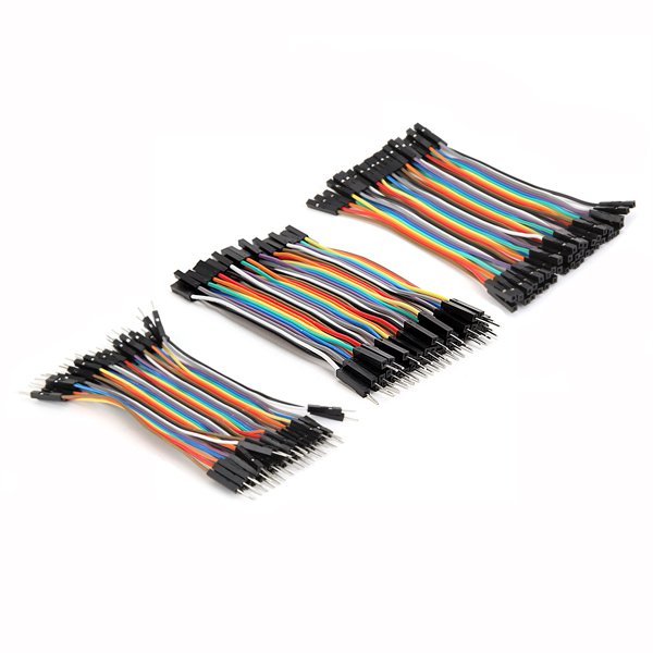 Geekcreit® 3 IN 1 120pcs 10cm Male To Female Female To Female Male To Male Jumper Cable Dupont Wire For Arduino 2
