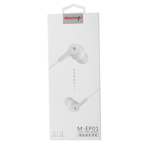 Maxchange EP01 3.5mm Stereo In-Ear Earphone Red White 5