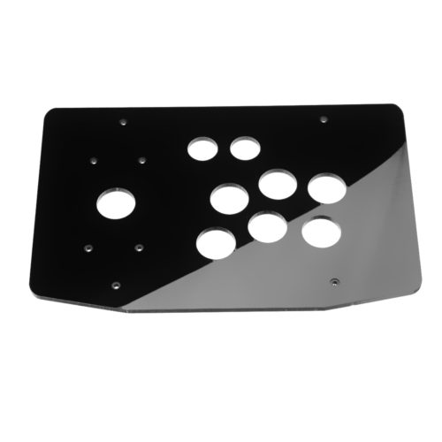 DIY Clear Black Acrylic Panel Case Sturdy Construction for Arcade Joystick Game Controller 3