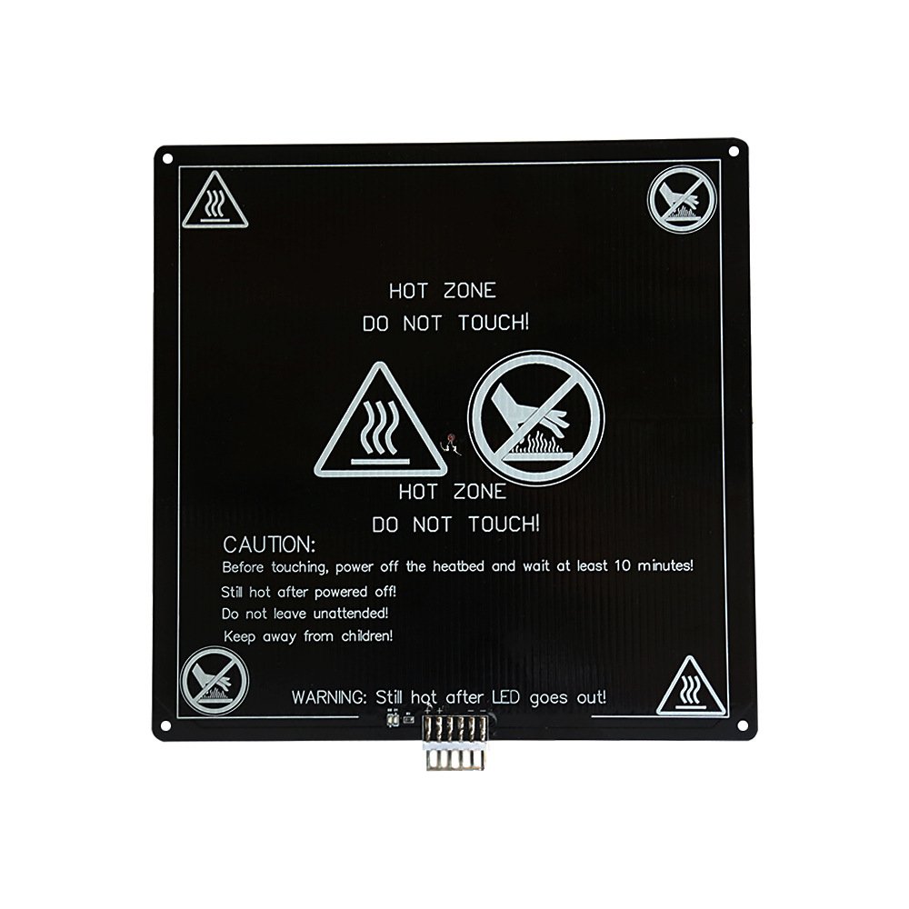 Anet® 220x220x3mm 120W 12V MK3 Upgraded Aluminum Board PCB Heating Bed With Wire For 3D Printer 10 Anet® 220x220x3mm 120W 12V MK3 Upgraded Aluminum Board PCB Heating Bed With Wire For 3D Printer - Image 2