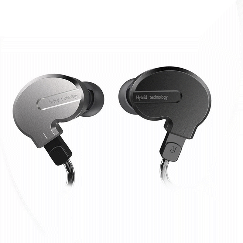 KB1 Triple Drivers 0.78mm Pin Removable Cable Earphone HiFi Stereo In-Ear Sports Metal Shell Headset 2