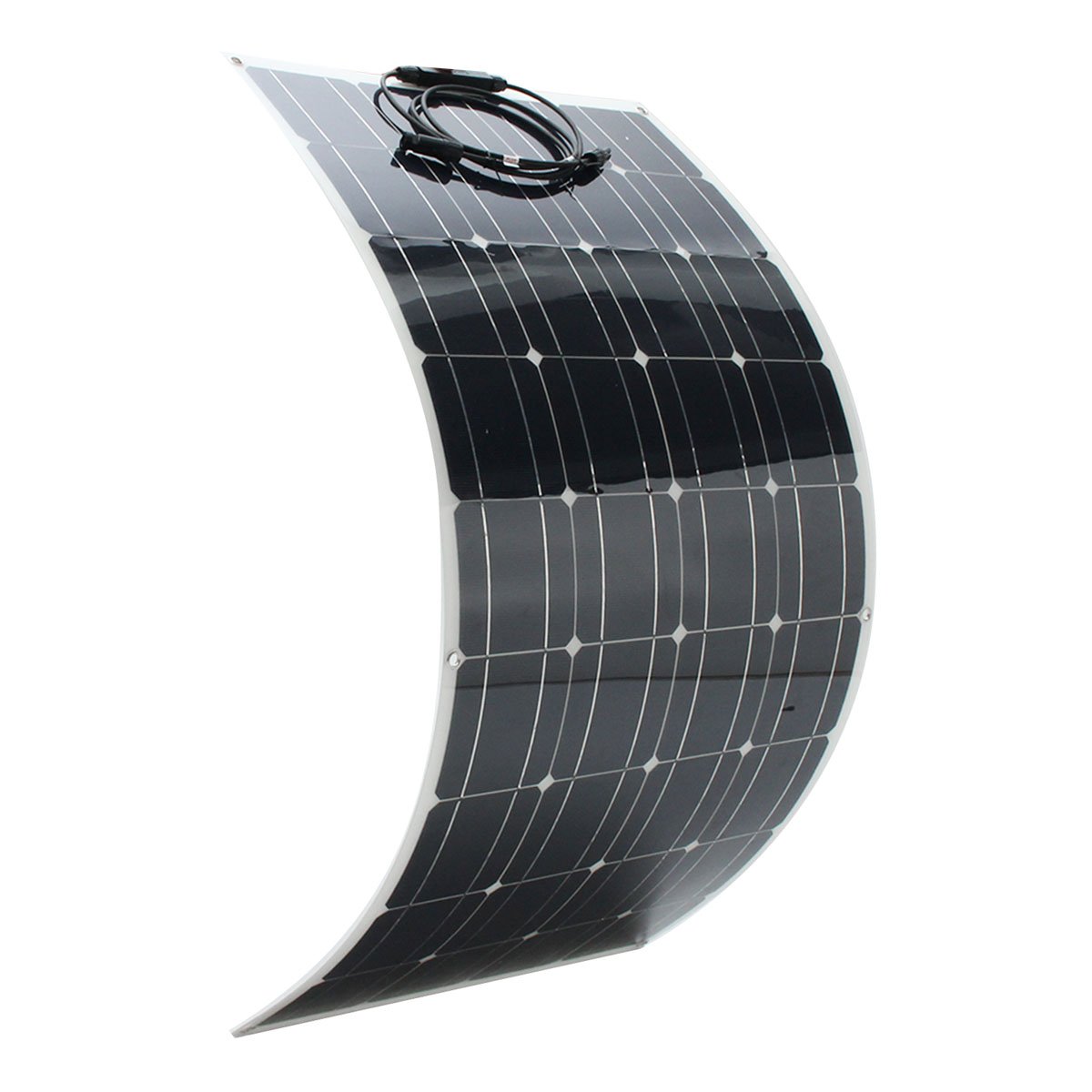 Elfeland® SP-39 120W 1180*540mm Semi-Flexible Solar Panel With 1.5m Cable Front Junction Box 1