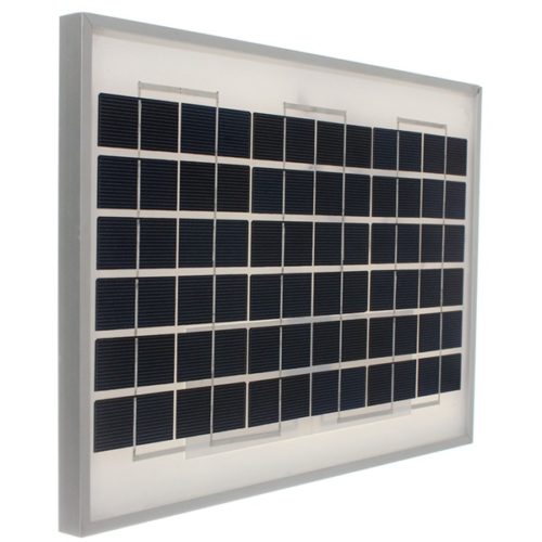 12V 10W 330 x 300 x 20mm Polycrystalline Solar Panel With 2M Cable 3