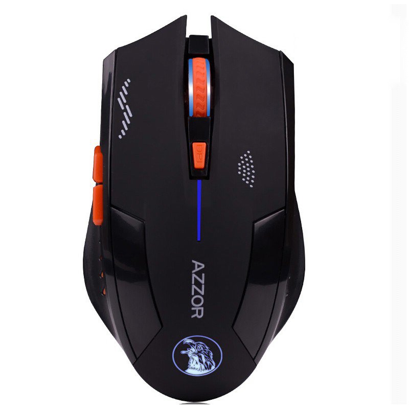 Azzor Wireless 2400DPI 2.4GHz Silence Ergonomic Laser Gaming Rechargeable Mouse 5 Azzor Wireless 2400DPI 2.4GHz Silence Ergonomic Laser Gaming Rechargeable Mouse - Image 5