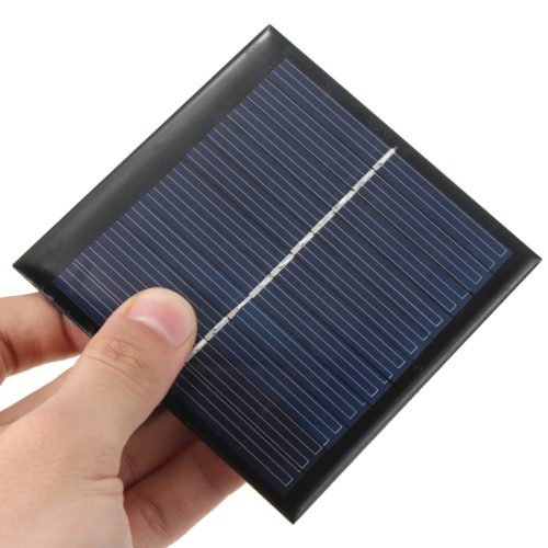 10pcs 5.5V 1W 180mA Polycrystalline 95mm x 95mm Mini Solar Panel Photovoltaic Panel 5